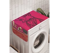 Органайзер для хранения Ambesonne "Танец живота" на стиральную машину, 45x120 см, cwm_7368