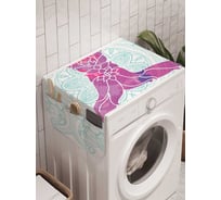 Органайзер для хранения Ambesonne "Хатха йога" на стиральную машину, 45x120 см, cwm_18791