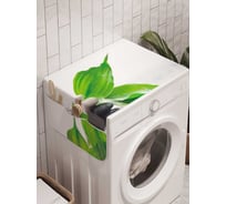 Органайзер для хранения Ambesonne "Мокрый лист" на стиральную машину, 45x120 см, cwm_21871