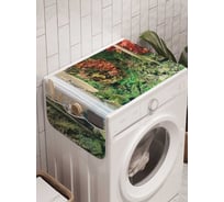 Органайзер для хранения Ambesonne "Водопад осенью" на стиральную машину, 45x120 см, cwm_21814