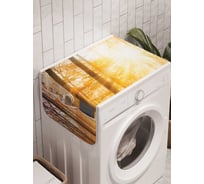 Органайзер для хранения Ambesonne "Лесное солнце" на стиральную машину, 45x120 см, cwm_19309