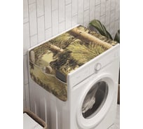 Органайзер для хранения Ambesonne "Сосновая ограда" на стиральную машину, 45x120 см, cwm_8171