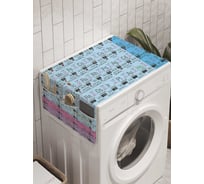 Органайзер для хранения Ambesonne "Периодическая таблица" на стиральную машину, 45x120 см, cwm_8008