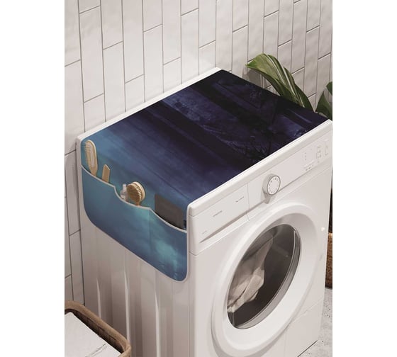 Органайзер для хранения Ambesonne "Осада замка" на стиральную машину, 45x120 см, cwm_22090