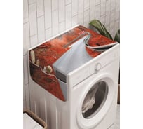 Органайзер для хранения Ambesonne "Крутые повороты" на стиральную машину, 45x120 см, cwm_18830