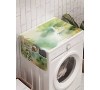 Органайзер для хранения Ambesonne "Нарисованный водопад" на стиральную машину, 45x120 см, cwm_4305