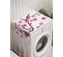 Органайзер для хранения Ambesonne "Весеннее цветение" на стиральную машину, 45x120 см, cwm_8194