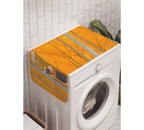 Органайзер для хранения Ambesonne "Осень прошла по лесу" на стиральную машину, 45x120 см, cwm_18841