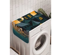 Органайзер для хранения Ambesonne "Устрашающее поместье" на стиральную машину, 45x120 см, cwm_18803