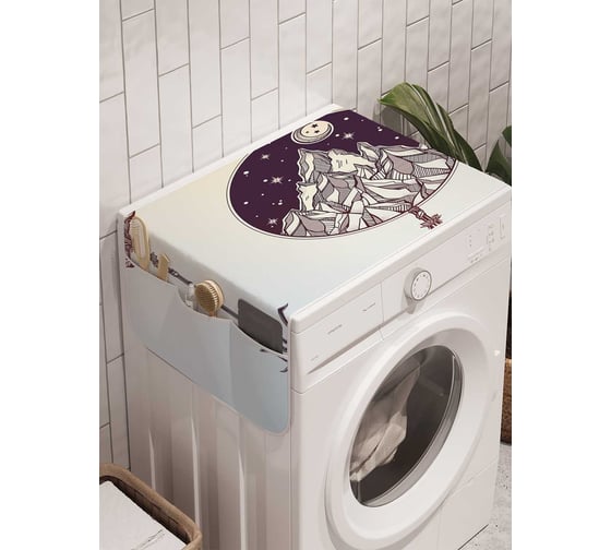 Органайзер для хранения Ambesonne "Стрелы фантазий" на стиральную машину, 45x120 см, cwm_19341