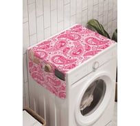 Органайзер для хранения Ambesonne "Лепесточные капли" на стиральную машину, 45x120 см, cwm_21952