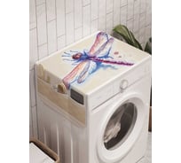 Органайзер для хранения Ambesonne "Стрекоза в мраморе" на стиральную машину, 45x120 см, cwm_5437