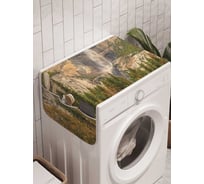 Органайзер для хранения Ambesonne "Ожидание зимы" на стиральную машину, 45x120 см, cwm_19029