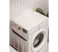 Органайзер для хранения Ambesonne "Листья в вихре" на стиральную машину, 45x120 см, cwm_18829