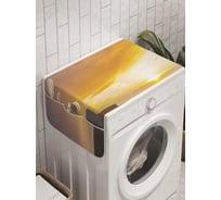 Органайзер для хранения Ambesonne "Закат у морских гор" на стиральную машину, 45x120 см, cwm_8445