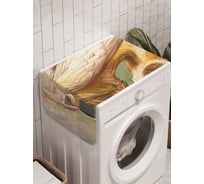 Органайзер для хранения Ambesonne "Горный зверь" на стиральную машину, 45x120 см, cwm_19114