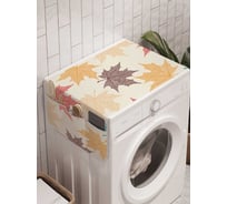 Органайзер для хранения Ambesonne "Кленовые листья" на стиральную машину, 45x120 см, cwm_13270