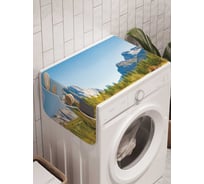 Органайзер для хранения Ambesonne "Сломанное дерево" на стиральную машину, 45x120 см, cwm_19015