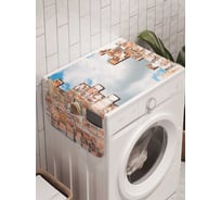 Органайзер для хранения Ambesonne "Небесное отверстие" на стиральную машину, 45x120 см, cwm_19757