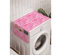 Органайзер для хранения Ambesonne "Нежные волны" на стиральную машину, 45x120 см, cwm_12967