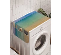 Органайзер для хранения Ambesonne "Тропический пляж" на стиральную машину, 45x120 см, cwm_6535