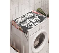 Органайзер для хранения Ambesonne "Победа самурая" на стиральную машину, 45x120 см, cwm_18283