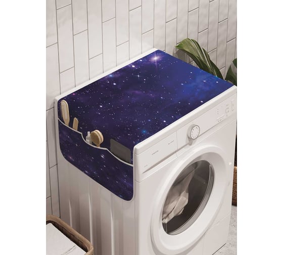 Органайзер для хранения Ambesonne "Созвездие желаний" на стиральную машину, 45x120 см, cwm_22416 1