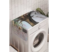 Органайзер для хранения Ambesonne "Дерево с четырьмя сезонами" на стиральную машину, 45x120 см, cwm_6531