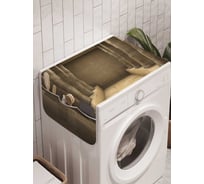 Органайзер для хранения Ambesonne "Коридор в замке" на стиральную машину, 45x120 см, cwm_17859