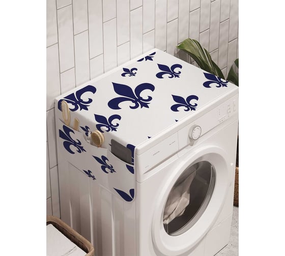 Органайзер для хранения Ambesonne "Декоративная символика" на стиральную машину, 45x120 см, cwm_14404 1