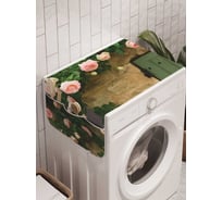Органайзер для хранения Ambesonne "Весенняя дверь" на стиральную машину, 45x120 см, cwm_1096