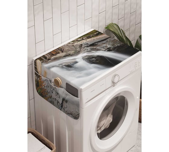 Органайзер для хранения Ambesonne "Опасное течение" на стиральную машину, 45x120 см, cwm_20944 1