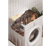 Органайзер для хранения Ambesonne "Горные опасности" на стиральную машину, 45x120 см, cwm_17980