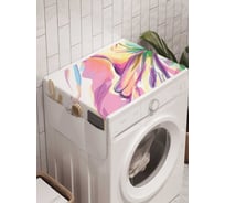 Органайзер для хранения Ambesonne "Красавица в платье" на стиральную машину, 45x120 см, cwm_21027