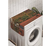 Органайзер для хранения Ambesonne "Техасская долина" на стиральную машину, 45x120 см, cwm_10853