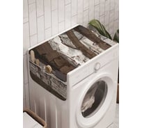 Органайзер для хранения Ambesonne "Каменный коридор" на стиральную машину, 45x120 см, cwm_17849