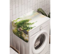 Органайзер для хранения Ambesonne "Природная река" на стиральную машину, 45x120 см, cwm_13831