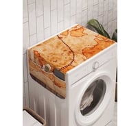 Органайзер для хранения Ambesonne "Путь к богатству" на стиральную машину, 45x120 см, cwm_18559