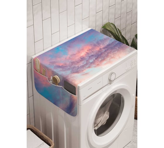 Органайзер для хранения Ambesonne "Небесный купол" на стиральную машину, 45x120 см, cwm_13020 1