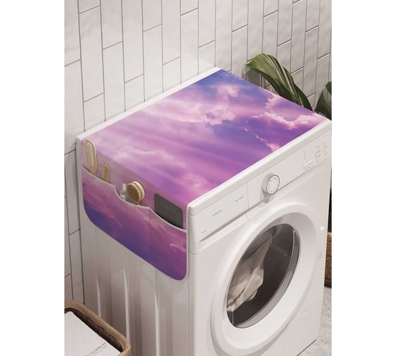 Органайзер для хранения Ambesonne "Солнечная фантазия" на стиральную машину, 45x120 см, cwm_13023