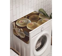 Органайзер для хранения Ambesonne "Морские грибы" на стиральную машину, 45x120 см, cwm_4150