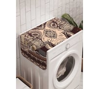 Органайзер для хранения Ambesonne "Слоновая мандала" на стиральную машину, 45x120 см, cwm_22424