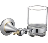 Стеклянный стакан с настенным держателем Savol S-006958 23656