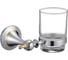 Стеклянный стакан с настенным держателем Savol S-006958 23656 1