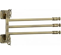 Держатель для полотенец Savol поворотный, тройной S-006403 23535