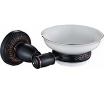 Керамическая мыльница с настенным держателем Savol S-006659H 23512