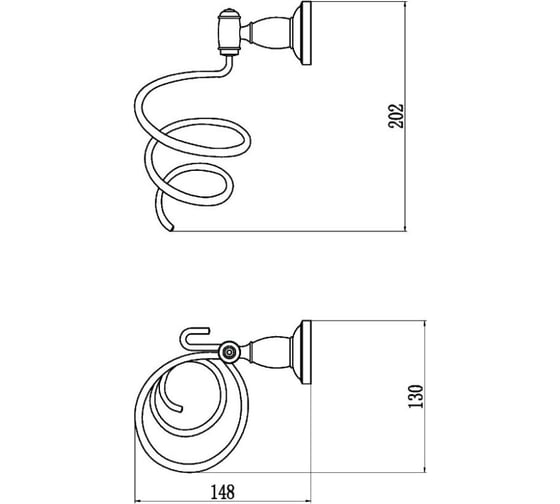 Держатель для фена Savol S-006633H 23518