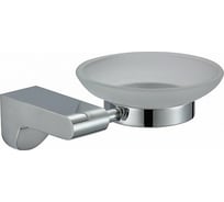 Стеклянная мыльница с настенным держателем Savol S-007359 23630