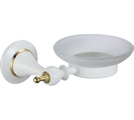 Стеклянная мыльница с настенным держателем Savol S-06959W 23593