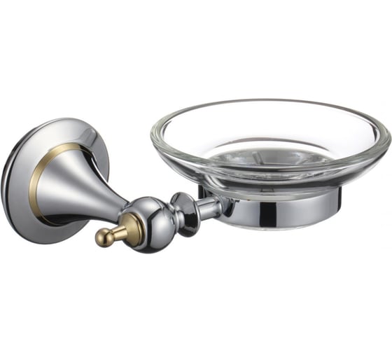 Стеклянная мыльница с настенным держателем Savol S-006959 23657 1